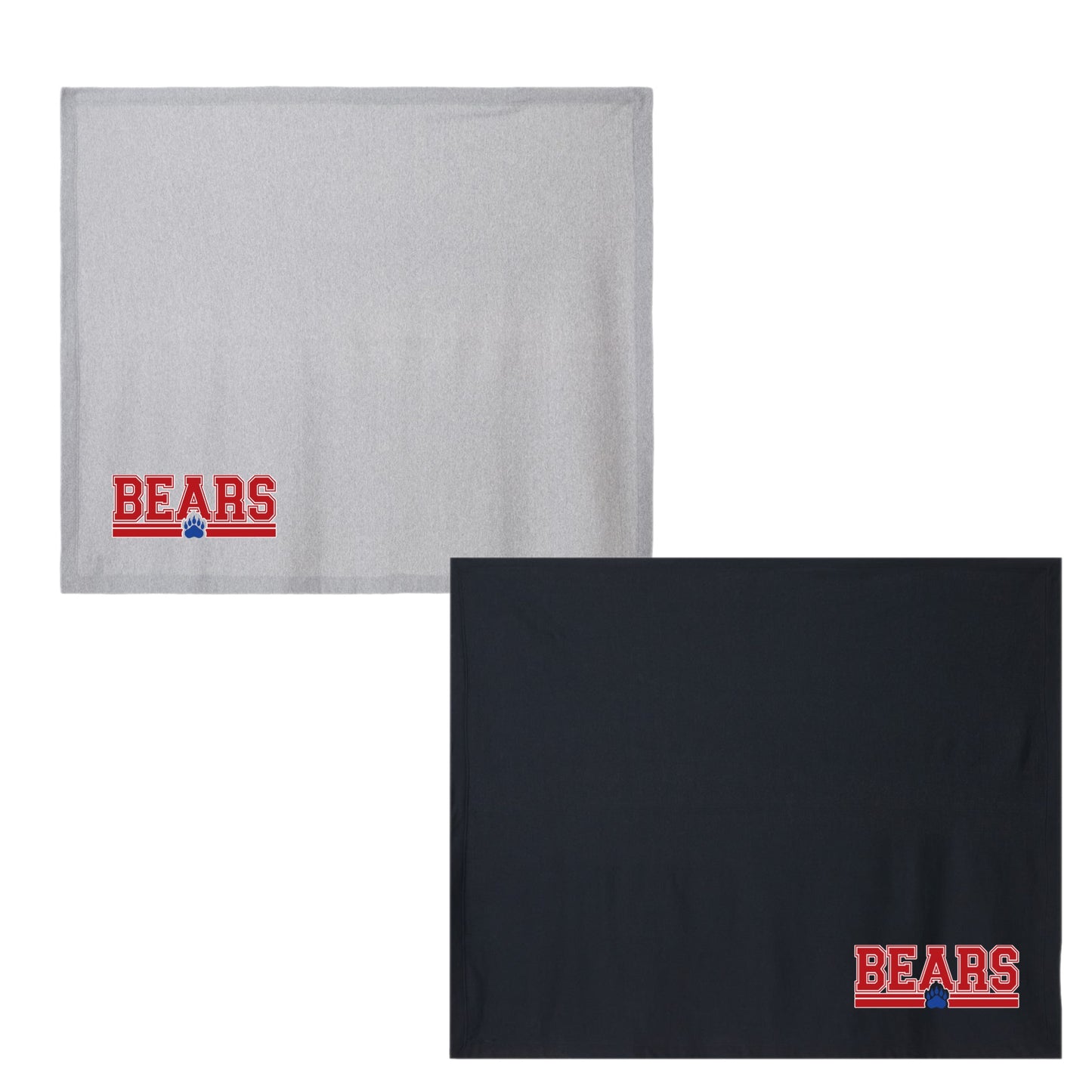 Bears Red Stadium Blanket