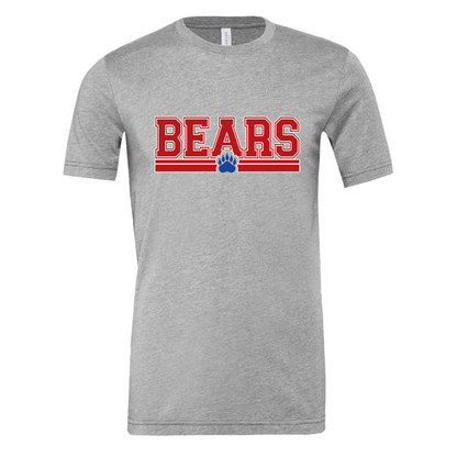 Bears Red Tee/Long Sleeve/Crew/Hoodie (Adult)