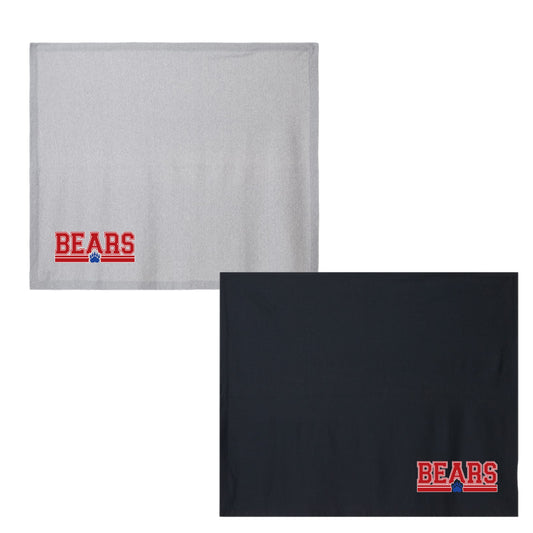 Bears Red Stadium Blanket